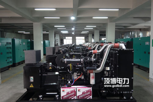 贵州长盈房地产开发有限公司采购400KW上海嘉柴发电机组